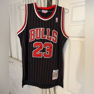 Chicago Bulls Michael Jordan Mitchell & Ness 1995-96 WILLING TO NEGOTIATE